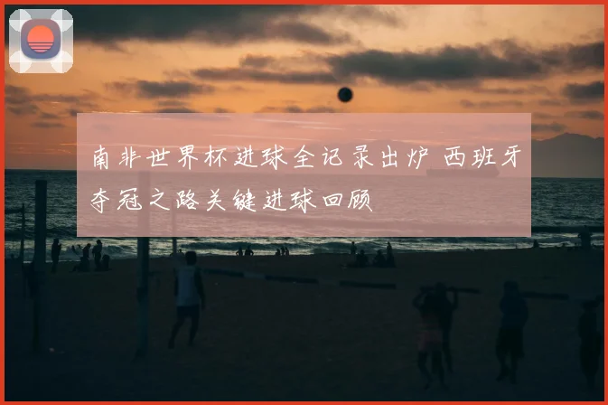 南非世界杯进球全记录出炉 西班牙夺冠之路关键进球回顾
